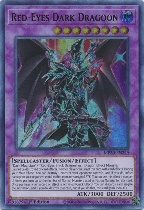 Red-Eyes Dark Dragoon [MP20-EN249] Ultra Rare - for just $2.65! 