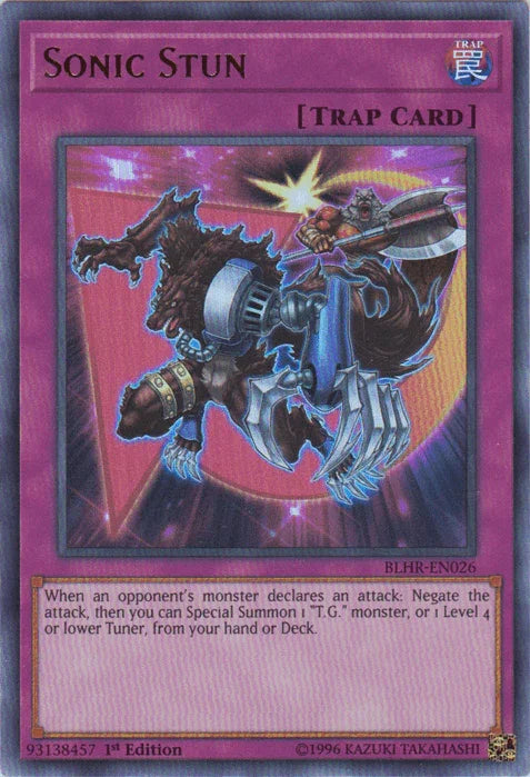 Sonic Stun [BLHR-EN026] Ultra Rare - for just $0.10! 