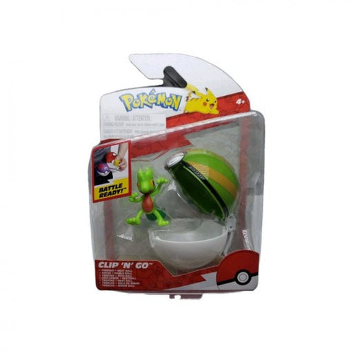 Pokemon Clip 'N' Go Battle Figure [Treecko Nest Ball] – Figure - for just $19.99! 