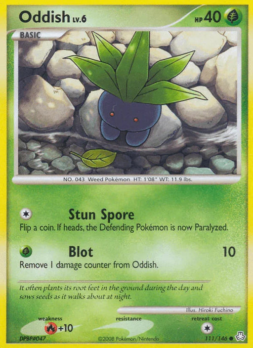 Oddish (111/146) [Diamond & Pearl: Legends Awakened] - for just $1.40! 
