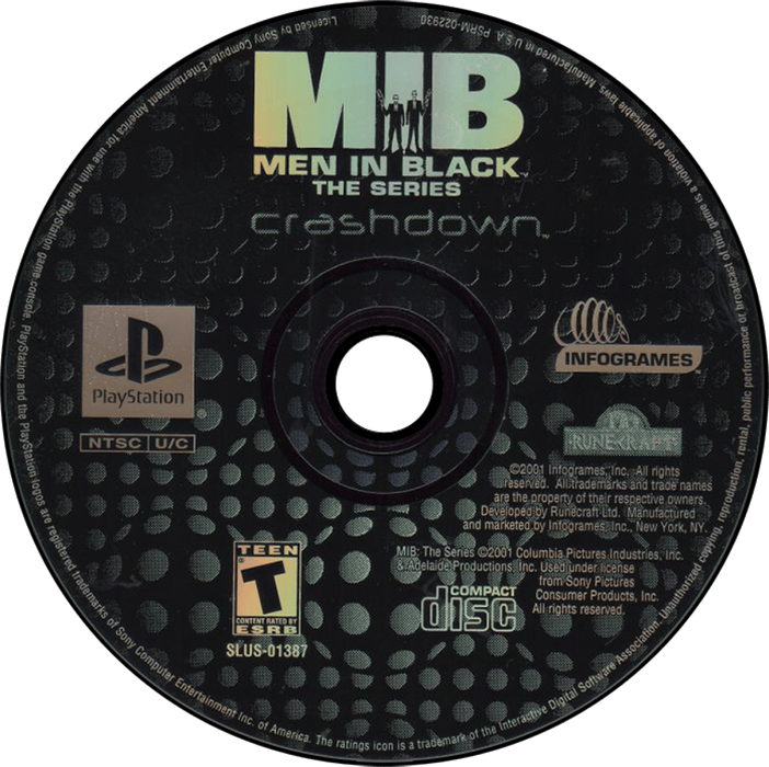 Men in Black the Series Crashdown – PlayStation 1 (PS1) - for just $0! 