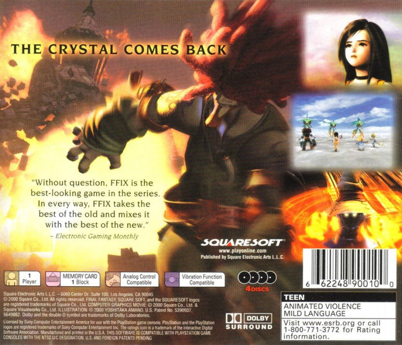 Final Fantasy IX [Greatest Hits] – PlayStation 1 (PS1) - for just $16.99! 