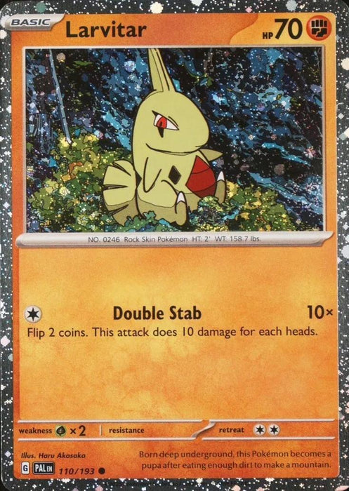 Larvitar (110/193) (Cosmo Foil) [Miscellaneous Cards] - for just $0.10! 