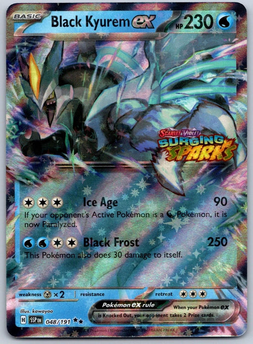 Black Kyurem ex (048/191) (Surging Sparks Stamped) [Scarlet & Violet: Surging Sparks] - for just $0.30! 