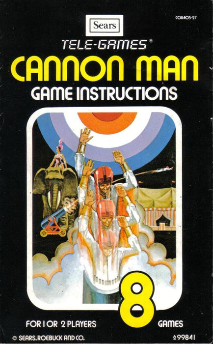 Cannon Man (Atari 2600) - for just $0! 