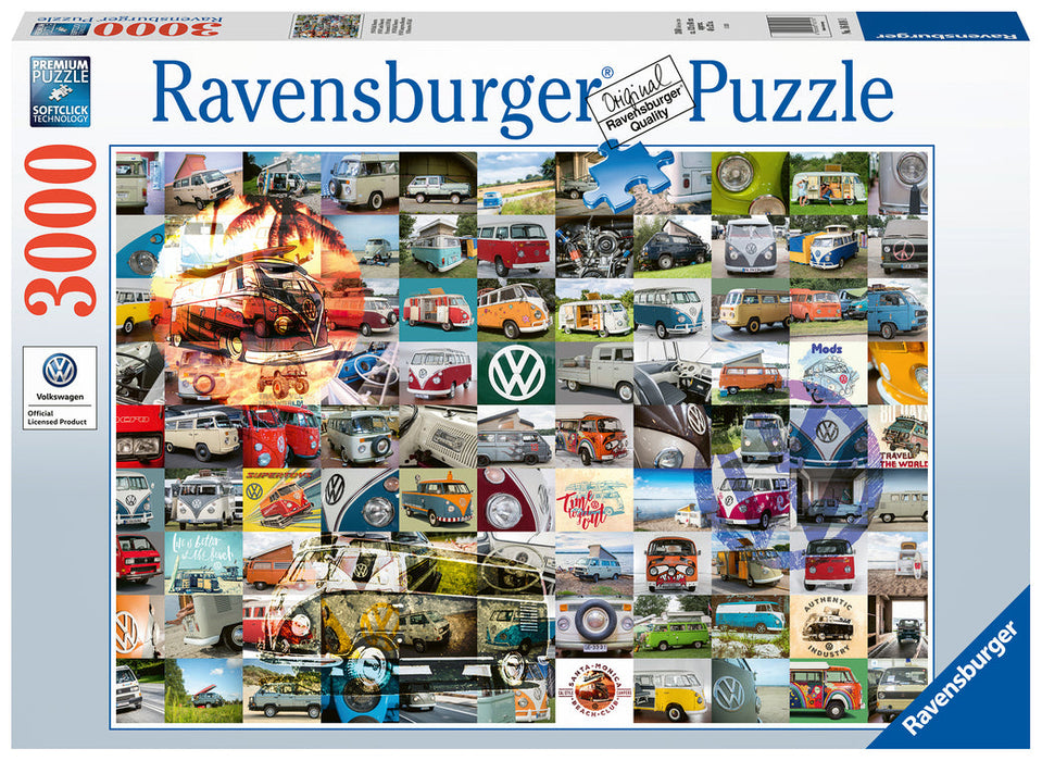 Puzzle: 99 VW Camper Van Moments - for just $42.99! 