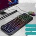 Cracked Keyboard And Mouse USB Set Business Laptop Gaming Wired Keys - for just $102.66! 