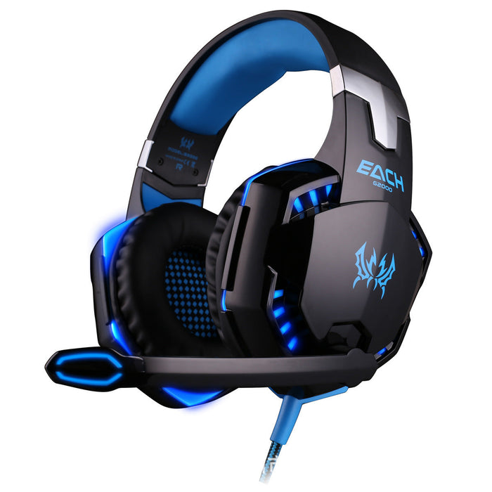Head-Mounted Heavy Bass Gaming Headset With Microphone Noise Reduction - for just $140.08! 
