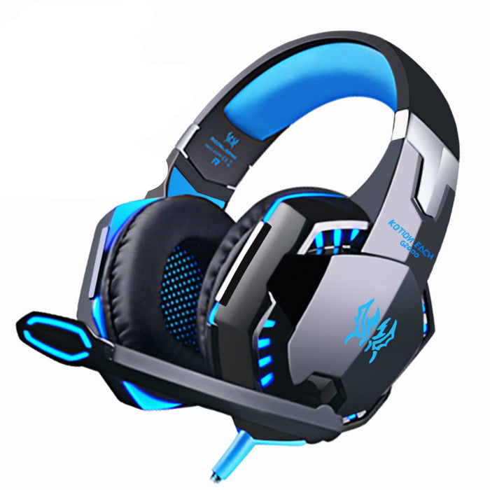 Head-Mounted Heavy Bass Gaming Headset With Microphone Noise Reduction - for just $140.08! 