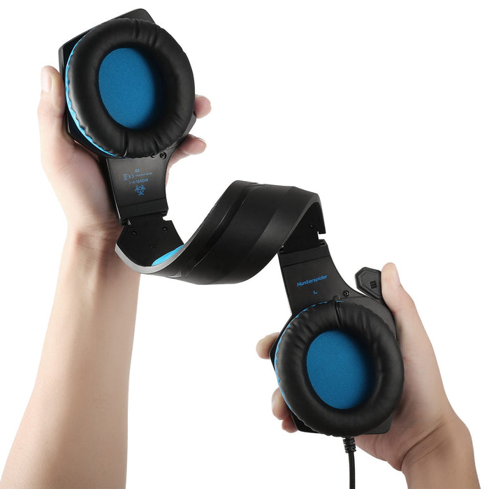 Head-Mounted Gaming Headset RGB Colorful Wired Headset With Wheat - for just $131.46! 