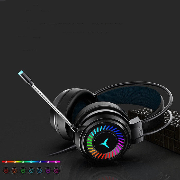 King G60 Gaming Headphones Gaming Wired 7.1 Channel Eating Chicken Desktop Computer Notebook Headset - for just $32.84! 