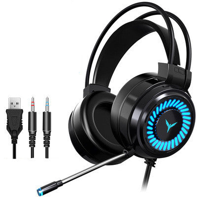 King G60 Gaming Headphones Gaming Wired 7.1 Channel Eating Chicken Desktop Computer Notebook Headset - for just $32.84! 