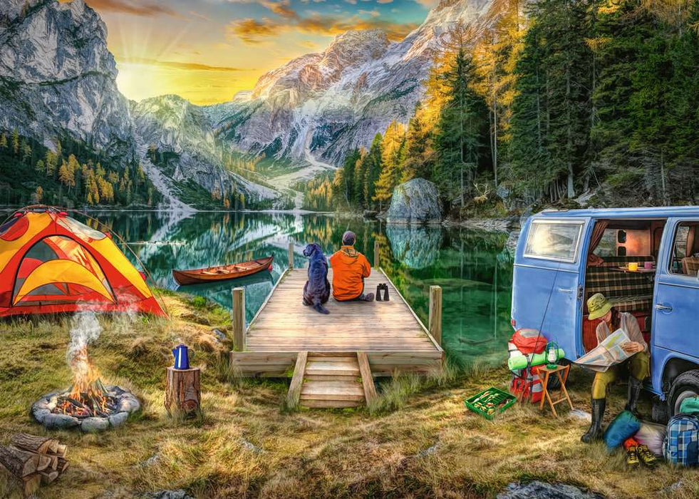 Puzzle: Calm Campsite - for just $20.99! 