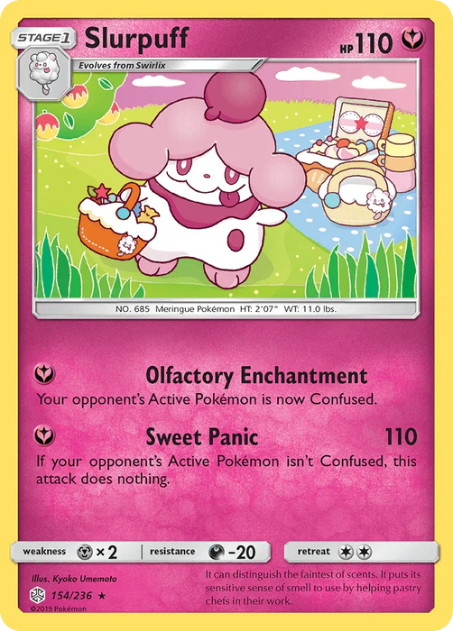 Slurpuff (154/236) [Sun & Moon: Cosmic Eclipse] - for just $0.80! 