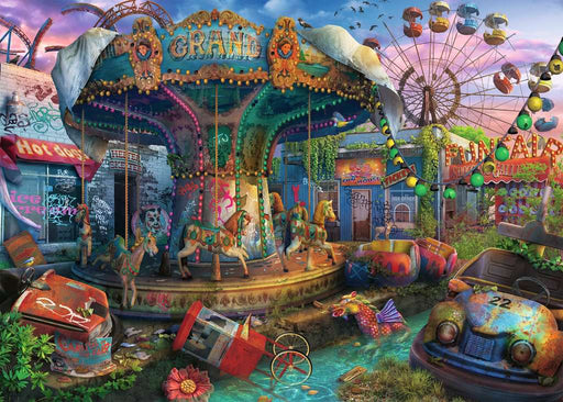 Puzzle: Abandoned Places - Gloomy Carnival - for just $25! 