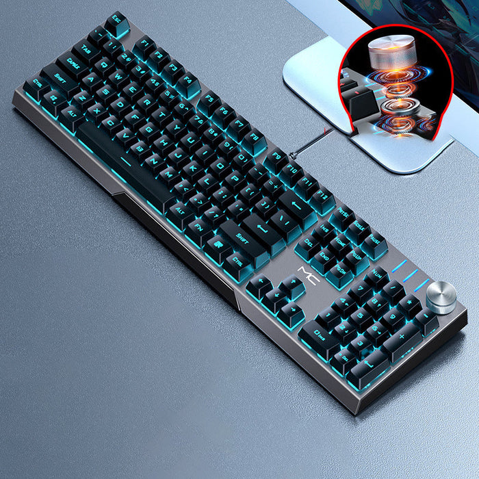 New Mechanical Keyboard Green Axis Black Axis Tea Axis Red Axis Gaming Gaming Desktop Computer Wired - for just $241.30! 