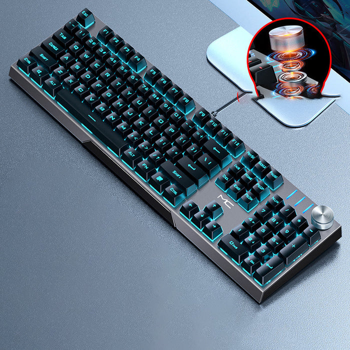 New Mechanical Keyboard Green Axis Black Axis Tea Axis Red Axis Gaming Gaming Desktop Computer Wired - for just $241.30! 