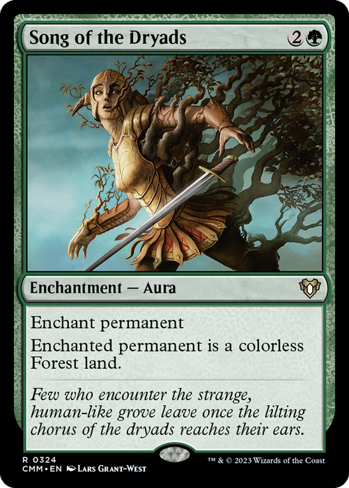 Song of the Dryads (CMM-324) - Commander Masters - for just $1.58! 