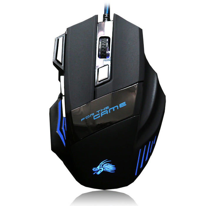 7-button Colorful Glowing USB Gaming Mouse - for just $14.60! 