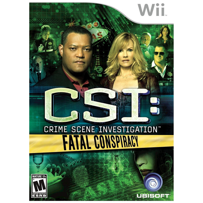 CSI: Crime Scene Investigation: Fatal Conspiracy (Wii) - Just $0! Shop now at Retro Gaming of Denver