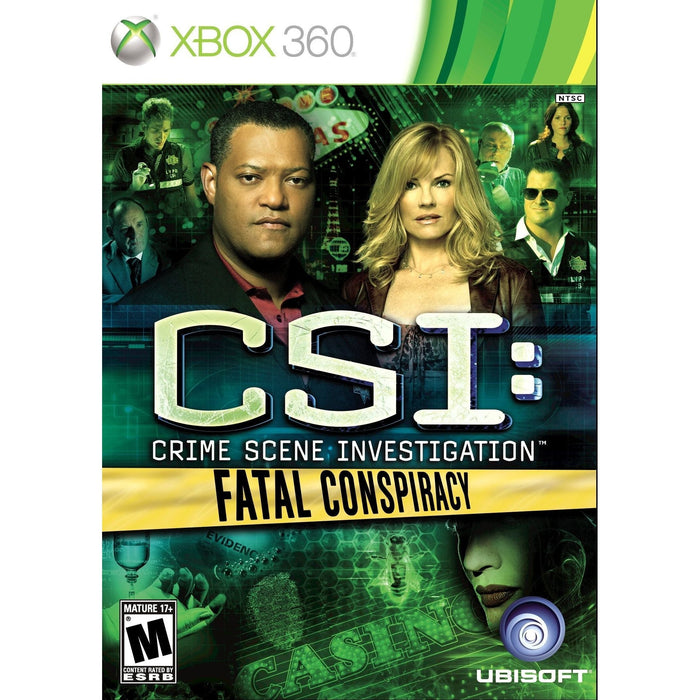 CSI: Crime Scene Investigation: Fatal Conspiracy (Xbox 360) - Just $0! Shop now at Retro Gaming of Denver