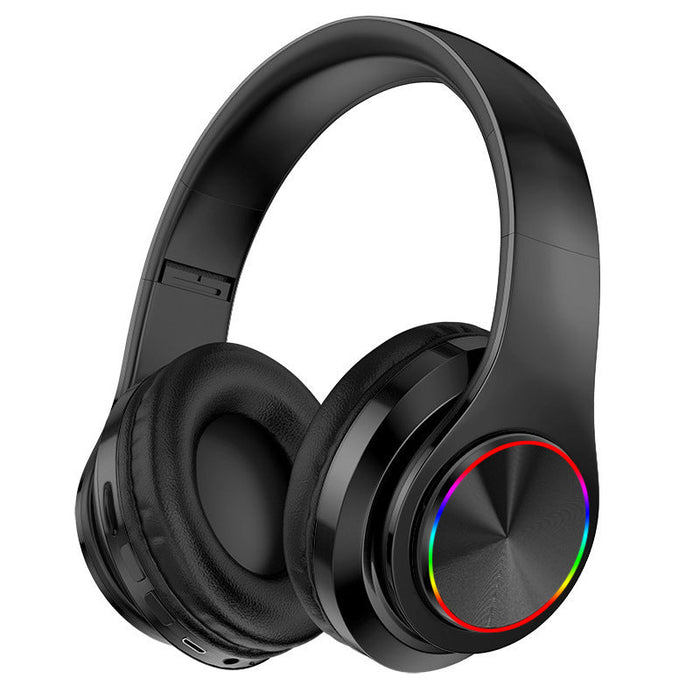 LED Wireless Bluetooth Headphones Gaming Headsets Sport Earphone With Support TF Card Colorful Breathing Lights - for just $47.08! 