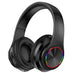 LED Wireless Bluetooth Headphones Gaming Headsets Sport Earphone With Support TF Card Colorful Breathing Lights - for just $47.08! 