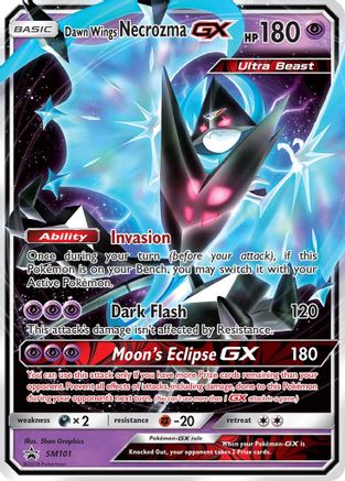 Dawn Wings Necrozma GX SM101/248 - SM Promos Holofoil - for just $1.86! 