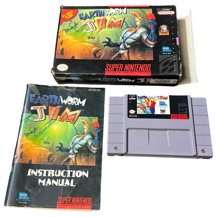 Earthworm Jim - Super Nintendo - for just $115.99! 