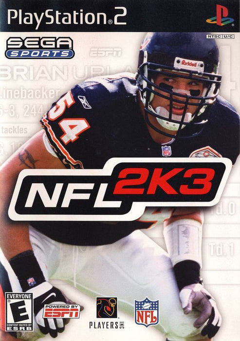 NFL 2K3 (Playstation 2) - for just $0! 