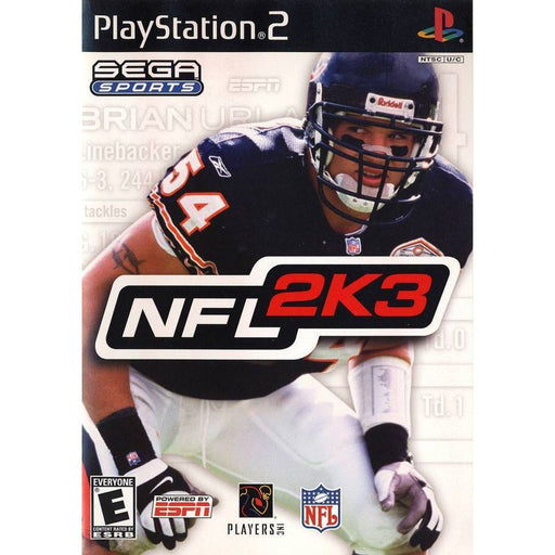 NFL 2K3 (Playstation 2) - Premium Video Games - Just $0! Shop now at Retro Gaming of Denver