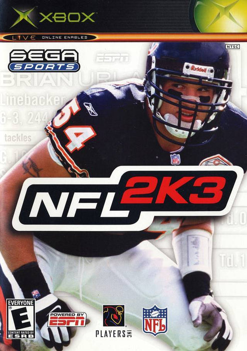 NFL 2K3 (Xbox) - for just $0! 
