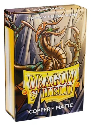 Dragon Shield Matte Copper Japanese Sleeves 60-Count - Just $5.95! Shop now at Retro Gaming of Denver