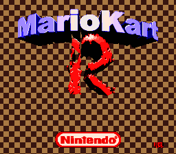 Super Mario Kart R SNES Reproduction Cartridge - for just $49.99! 
