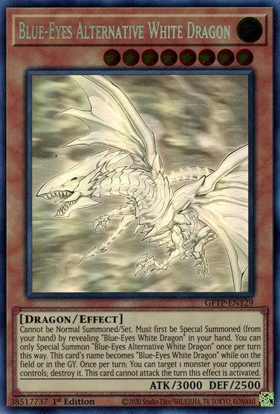 Blue-Eyes Alternative White Dragon [GFTP-EN129] Ghost Rare - for just $45.40! 