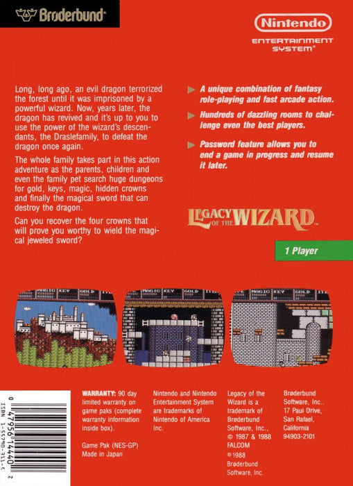 Legacy of the Wizard – Nintendo Entertainment System (NES) - for just $5.99! 
