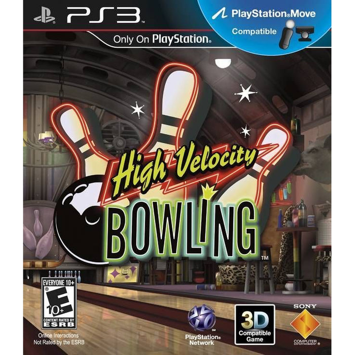 High Velocity Bowling (Playstation 3) - Just $0! Shop now at Retro Gaming of Denver