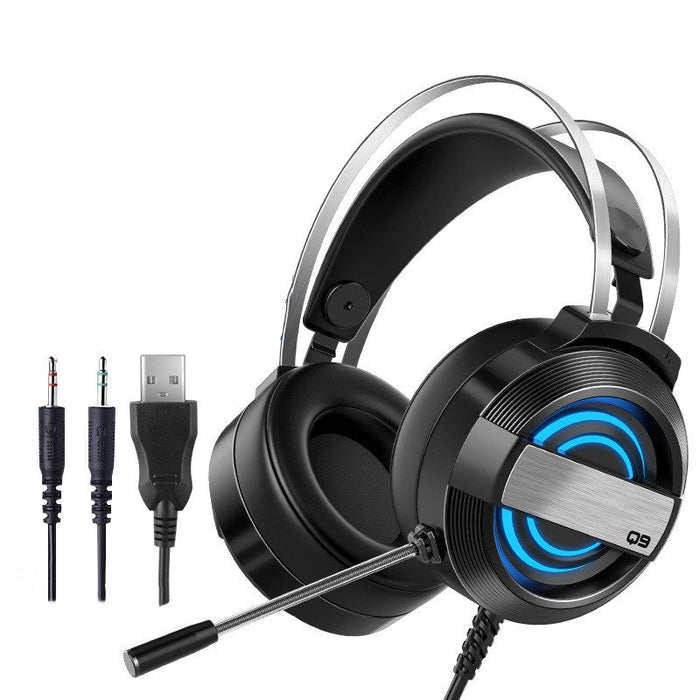 Head-mounted wired Bluetooth gaming headset - for just $63.34! 