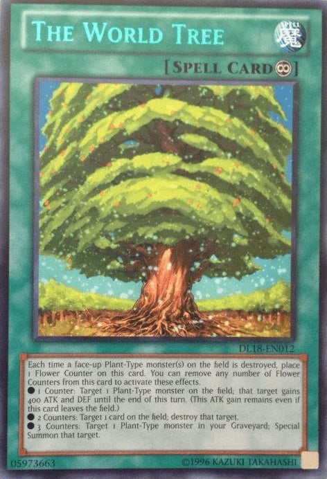 The World Tree (Green) [DL18-EN012] Rare - for just $2.10! 
