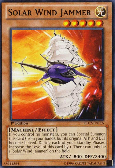 Solar Wind Jammer [BP02-EN116] Mosaic Rare - for just $0.30! 