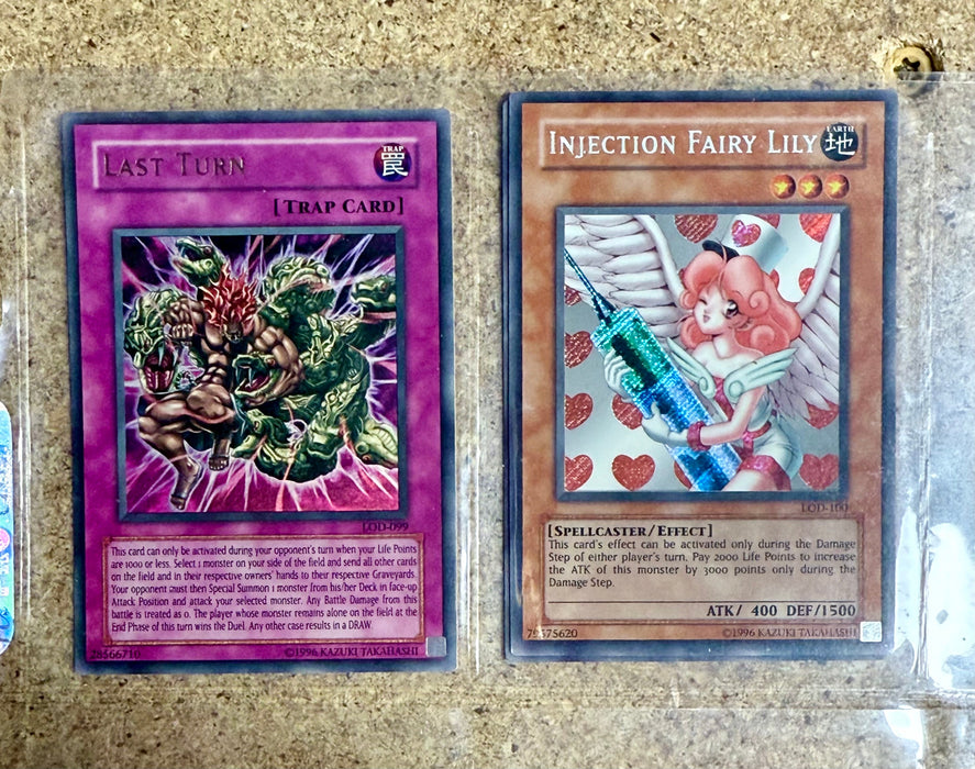 Yu-Gi-Oh! Legacy Of Darkness Complete Set LOD 000-100 Injection Fairy Lily - for just $2000! 