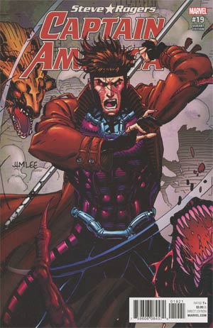 CAPTAIN AMERICA STEVE ROGERS #19 X-MEN CARD VAR SE 7/26/2017 - for just $4.99! 