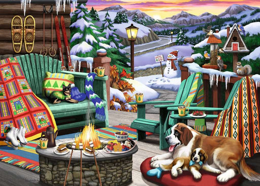 Puzzle: Large Format - Apres All Day - for just $18.49! 