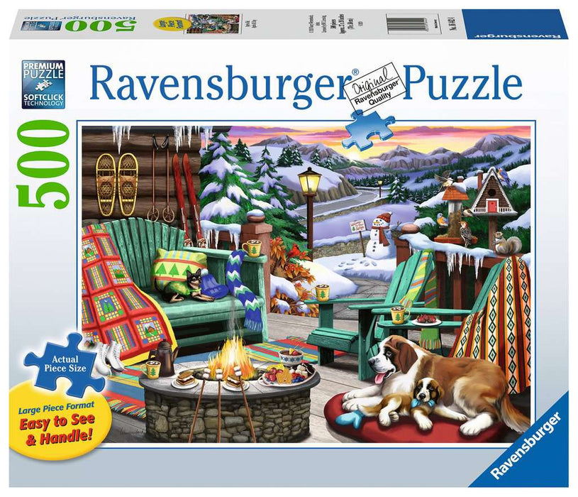 Puzzle: Large Format - Apres All Day - for just $18.49! 