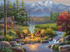 Puzzle: Large Format - Riverside  Livingroom - for just $24.99! 