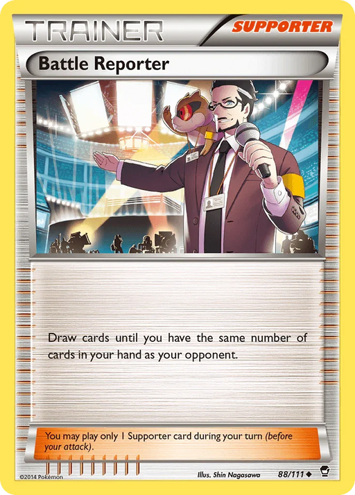 Battle Reporter (88/111) [XY: Furious Fists] - for just $0.10! 