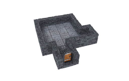 WarLock Tiles: Expansion Pack - 1 in. Dungeon Straight Walls - for just $79.99! 