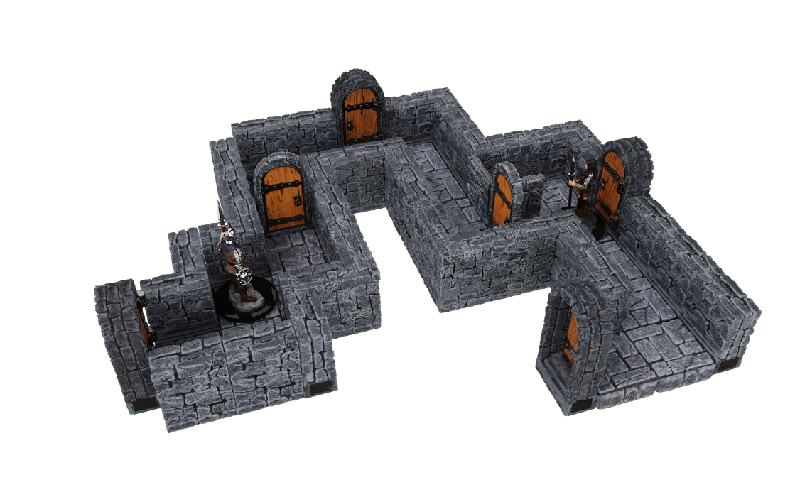 WarLock Tiles: Expansion Pack - 1 in. Dungeon Straight Walls - for just $79.99! 