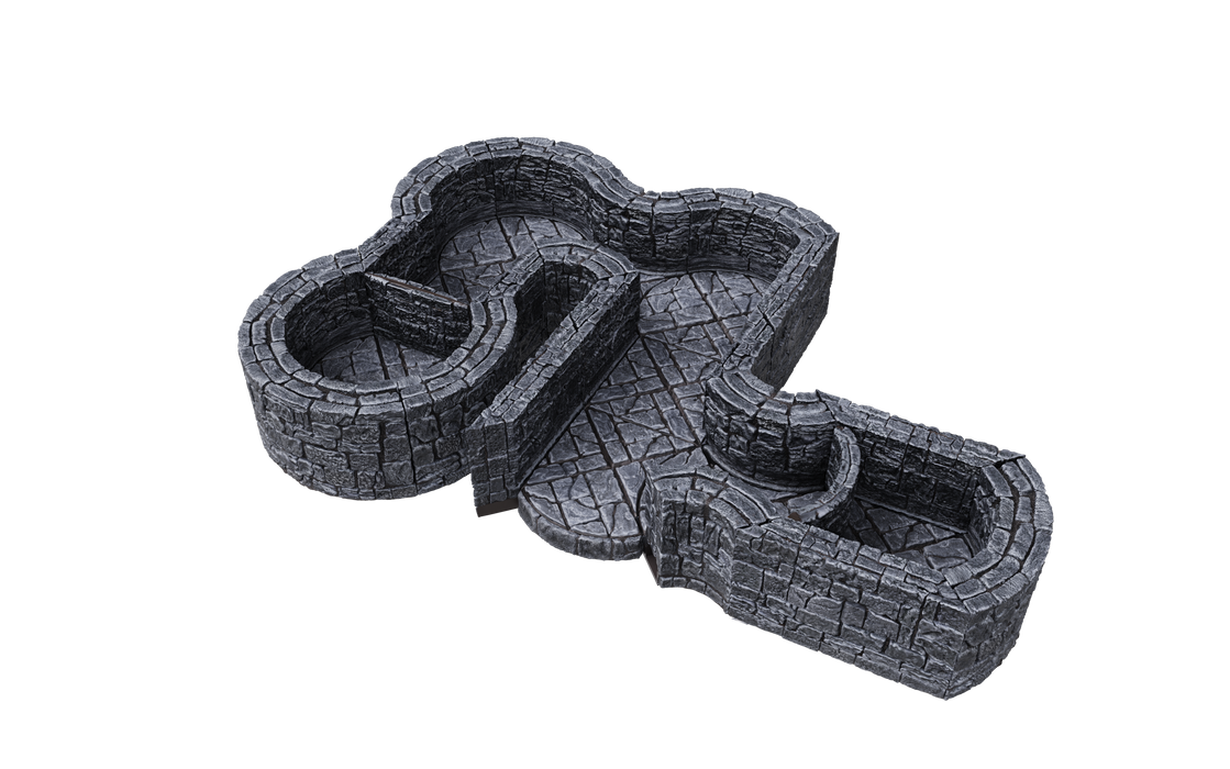 WarLock Tiles: Expansion Pack - 1 in. Dungeon Angles & Curves - for just $79.99! 