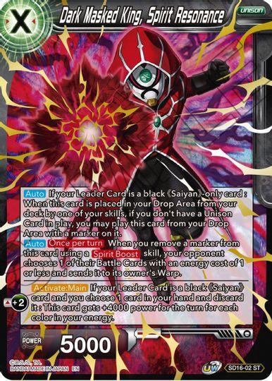 Dark Masked King, Spirit Resonance (Gold Stamped) (SD16-02) [Promotion Cards] - for just $0.10! 